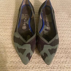 Rothys camo with orange size 8.5